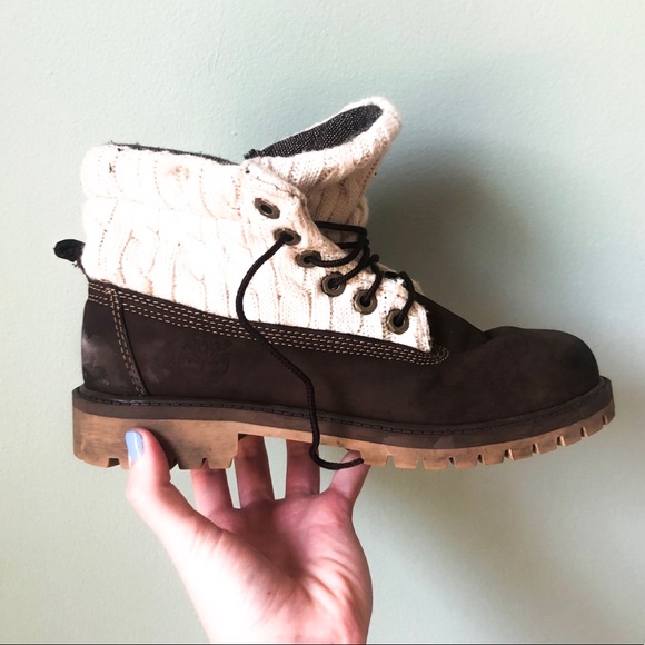 Timberland Shoes - Timerbland | Women’s Leather Sweater Lace Boot 5